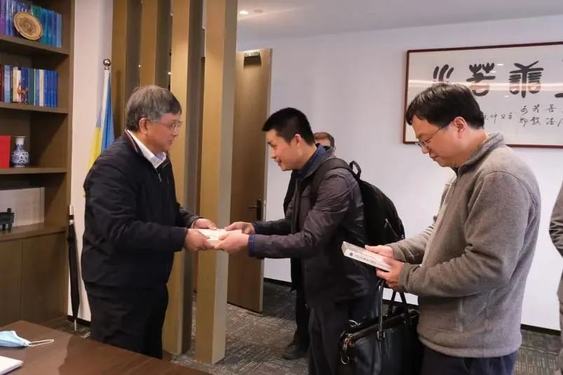 杭州自动化技术研究院领导参观调研 浙江金蛋科技有限公司