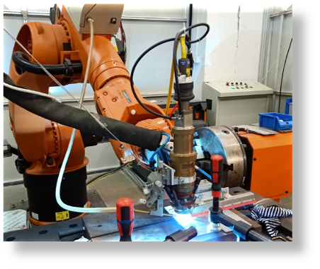 建筑钢结构中节点焊接球的机器人自动化焊接